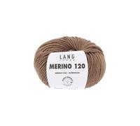 Pelote de laine à tricoter MERINO 120 -(...) - Marron (439)