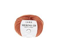 Pelote de laine à tricoter MERINO 120 -(...) - Orange (211)