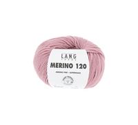 Pelote de laine à tricoter MERINO 120 -(...) - Rose (219)