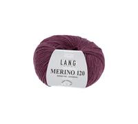 Pelote de laine à tricoter MERINO 120 - Lang Yarns(...) - Rose (566)