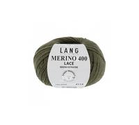 Pelote de Laine à tricoter MERINO 400 LACE - 25GR - Lang Yarns(...) - 98 Vert 98 Vert G