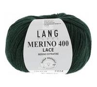 Pelote de Laine à tricoter MERINO 400 LACE - 25GR - Lang Yarns(...) - 118 Vert 118 Vert G