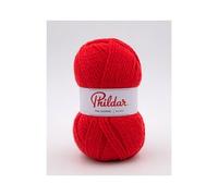 Pelote de laine à tricoter PHIL LOOPING - 100 GR - - certifié Oeko-Tex(...) - Rouge Passion