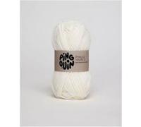 Pelote de laine à tricoter PINGO YARN 3 - Pingouin(...) - Blanc Blanc G