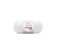 Pelote de laine à tricoter SHETLAND - 100GR -(...) - 10 Blanc