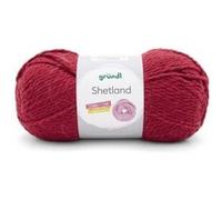 Pelote de laine à tricoter SHETLAND - 100GR - GRUNDL(...) - 13 Rouge