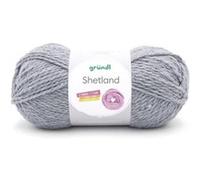 Pelote de laine à tricoter SHETLAND - 100GR - GRUNDL(...) - 14 Gris