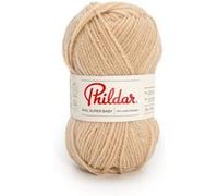 Pelote de laine à tricoter SUPER BABY - 25GR - Phildar - certifié Oeko-Tex(...) - Biche Marron Biche Marron G