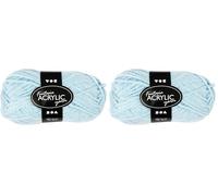 Pelote de laine acrylique Fantasia (Lot de 2)