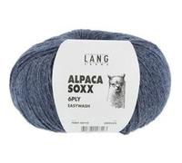 Pelote de laine Alpaca Soxx 6-PLY - 150GR - Lang Yarns(...) - 0010 Bleu chiné 0010 Bleu chiné G