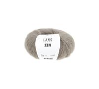 Pelote de Laine, Alpaga et Soie à tricoter ZEN - 25GR -(...) - 0126 - Gris-Brun