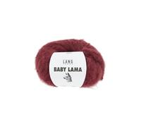 Pelote de laine BABY LAMA - - Fil noble, moelleux et isolant thermique(...) - 0064 Rouge Bordeau