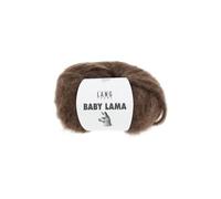 Pelote de laine BABY LAMA - - Fil noble, moelleux et isolant thermique(...) - 0168 Marron