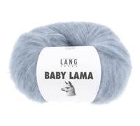 Pelote de laine BABY LAMA - Lang Yarns - Fil noble, moelleux et isolant thermique(...) - 0021 Bleu 0021 Bleu G