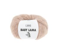 Pelote De Laine Baby Lama - Lang Yarns - Fil Noble, Moelleux Et Isolant Thermique. Color : 0027 Rose Rose