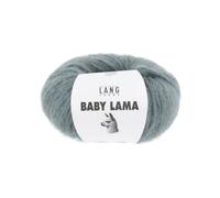 Pelote De Laine Baby Lama - Lang Yarns - Fil Noble, Moelleux Et Isolant Thermique. Color : 0078 Bleu Bleu