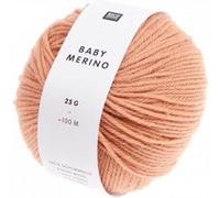 Pelote de laine BABY MERINO - 25GR - Rico Design(...) - 08 Poudre 08 Poudre G