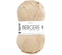Pelote de laine - Beige - 50% Laine 50% acrylique - Bergère de France - Idéale 4