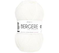 Pelote IDEALE 4 - Bergère de France(...) - BLANC BLANC G