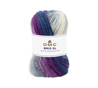 Pelote de Laine BRIO XL - 100g - DMC : Laine Épaisse Multicolore pour l'Hiver(...) - 407 Violet
