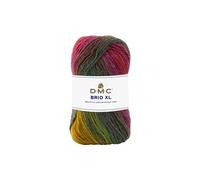 Pelote de Laine BRIO XL - 100g - DMC : Laine Epaisse Multicolore pour l'Hiver(...) - 415 Multicolore