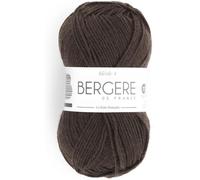 Pelote de laine - Cacao - 50% Laine 50% acrylique - Bergère de France - Idéale 4