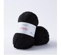 Pelote de laine Charly noir 50 g