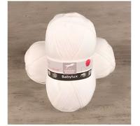 Pelote de laine - CHEVAL BLANC - BABYLUX - 100% acrylique - 190m - Aiguilles n°2.5-3