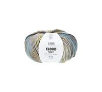 - Pelote de laine CLOUD FUNKY - 100g - Multicolore Jaune et Ciel