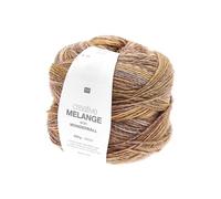 Pelote de laine Creative Melange Aran Wonderball - 200 GR - Rico Design 20 Olive Mix multicolore - 20 Olive Mix multicolore 20 Olive Mix multicolore