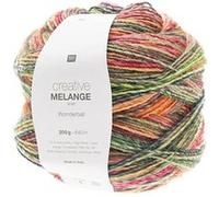 Rico Design – Pelote de laine Creative Melange Aran Wonderball – 200 g – 04 Multicolore
