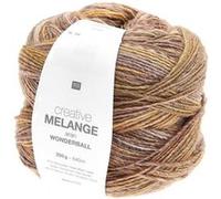 Pelote de laine Creative Melange Aran Wonderball - 200 GR - Rico Design(...) - 20 Olive Mix multicolore 20 Olive Mix multicolore G