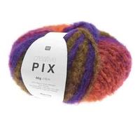 Pelote de Laine CREATIVE PIX - Rico Design(...) - 01 Orange Modern 01 Orange Modern