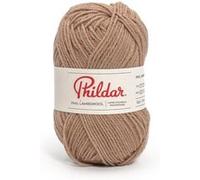 Pelote de laine d'Agneau à tricoter Phil Lambswool - Phildar(...) - Praline Marron Praline Marron G