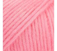 Pelote de laine d'alpaga et de mérinos pour bébé - 4 moyens - Aran, Drops Air, 51 g, 164 m (53 - Crème glacée à la fraise)