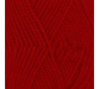 Pelote de laine d'alpaga et péruvienne superfine - Pelote de laine - Népal, 4 ou moyen - Poids peigné - 51 g - 80 m (3620 rouge)