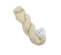 Pelote de laine de soie non teintée 4 plis - Laine mérinos soie - Fil DK - Balada (100 g)