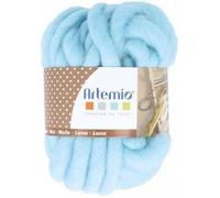 Pelote de laine épaisse 10 m - 70 g - bleu ciel Bleu G