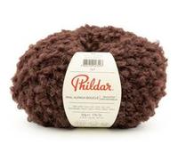 Pelote de Laine et Alpaga à Tricoter PHIL ALPAGA BOUCLE - Phildar - Un fil luxueux au rendu texturé chic(...) - Chocolat Marron Chocolat Marron