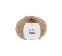 Pelote de laine et Alpaga à tricoter YOKO -(...) - 0096 Marron clair chiné