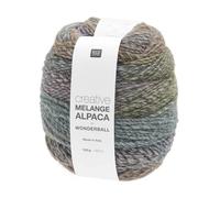 Pelote De Laine Et Alpaga Creative Melange Alpaca Wonderball Dk - 100gr - Rico Design. Color : 01 Pastels