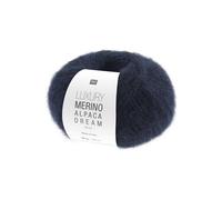 Pelote de laine et alpaga LUXURY MERINO ALPAGA DREAM ARAN - - Le fil noble et volumineux au toucher cocooning(...) - 06 Bleu marine