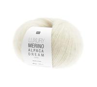 Pelote De Laine Et Alpaga Luxury Merino Alpaga Dream Aran - Rico Design - Le Fil Noble Et Volumineux Au Toucher Cocooning. Color : 01 Creme