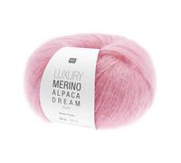 Pelote De Laine Et Alpaga Luxury Merino Alpaga Dream Aran - Rico Design - Le Fil Noble Et Volumineux Au Toucher Cocooning. Color : 03 Rose Rose