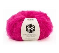Phildar Pelote de laine Pingo Brush Mohair - 17% laine, 17% mohair, 55% acrylique - Raspberry violet