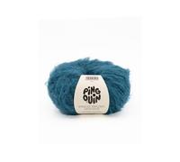 Pelote de Laine et Mohair à tricoter PINGO BRUSH MOHAIR -(...) - Vert Royal