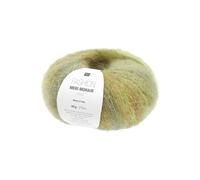 Pelote de laine et mohair FASHION MERI MOHAIR PRINT - Douceur luxueuse, effet rayé & finition vaporeuse -(...) - 01 Citron Vert