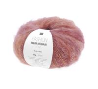 Pelote De Laine Et Mohair Fashion Meri Mohair Print - Douceur Luxueuse, Effet Rayé & Finition Vaporeuse - Rico Design. Color : 06 Joyeux Lever De Soleil