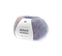 Pelote de laine et mohair FASHION MOHAIR RAINBOWS - 25GR -(...) - 04 Violet Fresh