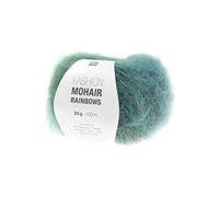 Pelote de laine et mohair FASHION MOHAIR RAINBOWS - 25GR -(...) - 05 Vert Aqua